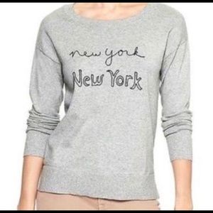 Gap New York New York Crew Neck Sweater